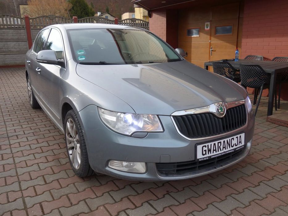 Skoda Superb 2.0 TDI 170KM DSG Limuzyna Xenon Pamięci Mega Zadbana Mały Przebieg