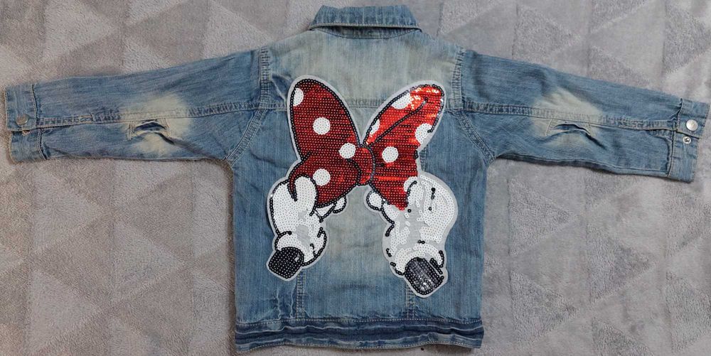 Kurtka dżinsowa dziewczęca Dopodopo r. 92