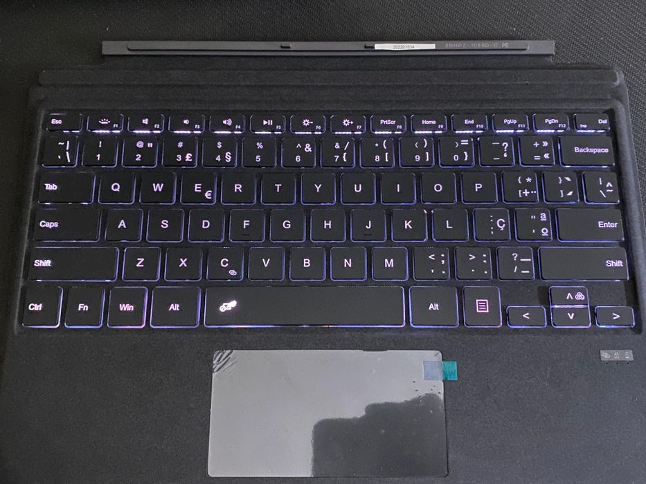 Teclado para surface pro 3/4/5/6/7/7+