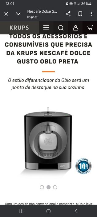Maquina de café  com pouco uso