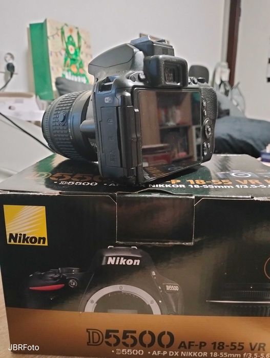 Nikon D5500 Zestaw + 2 obiektywy + 2 baterie + ładowarka 2 slot