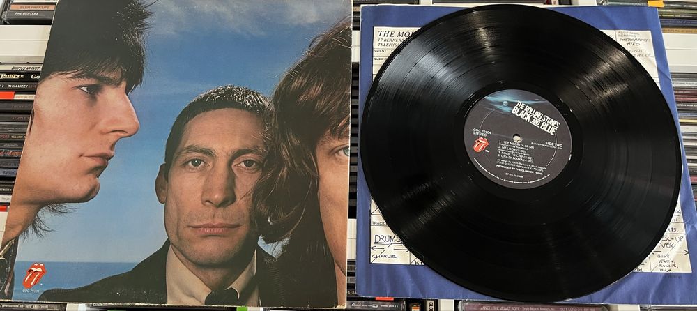 The Rolling Stones - Black and Blue (Vinyl, USA, 1976, Gatefold, EX)