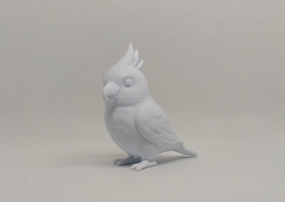 Przepiękna figurka Nifa - Papuga. Model malowalny