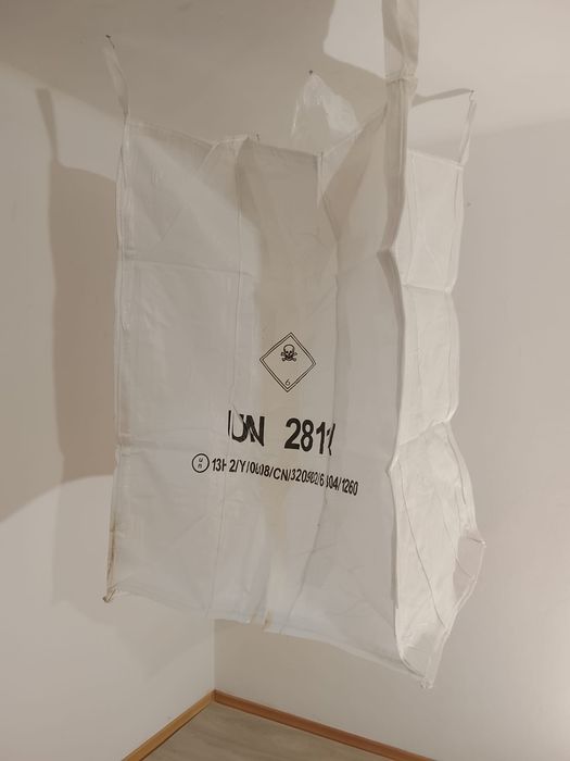 Worki big bag duża ilość 100/120/150 lej/płaskie dno stabilizacja kształtu.