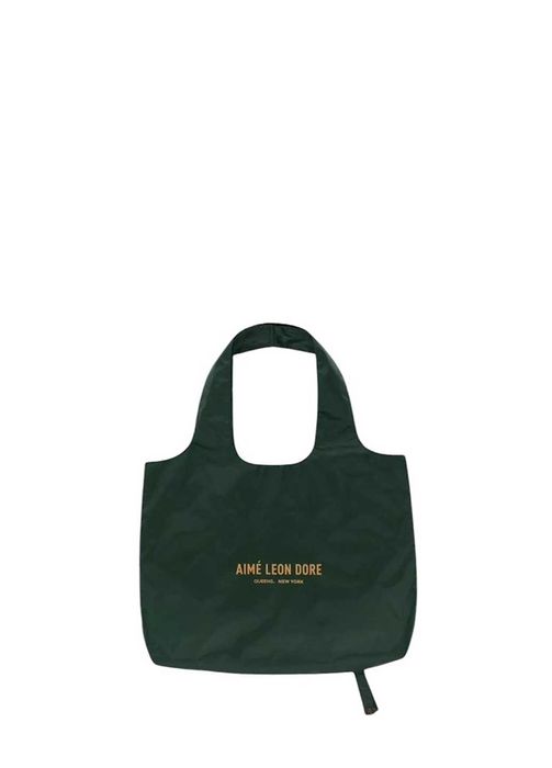 Сумка Aime Leon Dore Packable Logo Tote Black \ Green