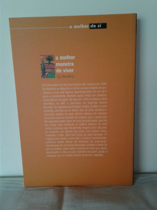 Livro A Melhor Maneira de Viver, Og Mandino