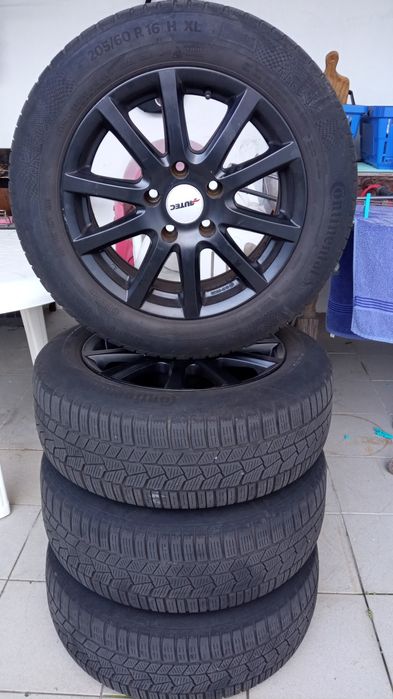 Jántes aro 16 com pneus de neve BMW