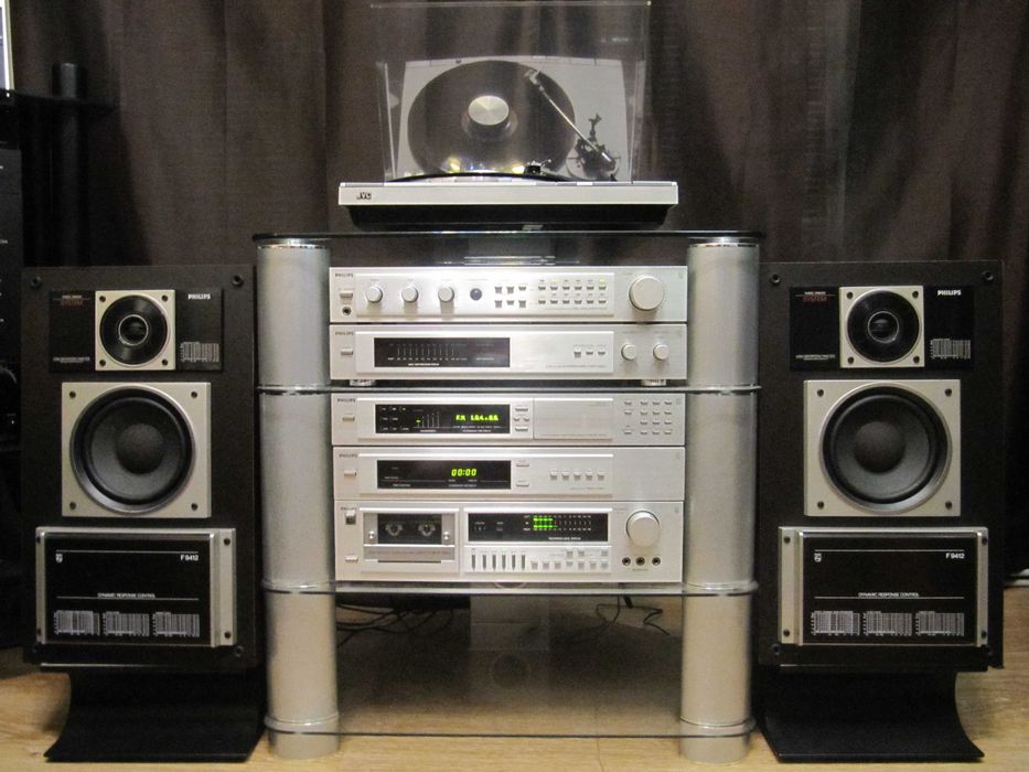 PHILIPS F-610 HI-FI – ЕЛІТАРНА Аудіостема «Pearl Philips» Super Class AB
