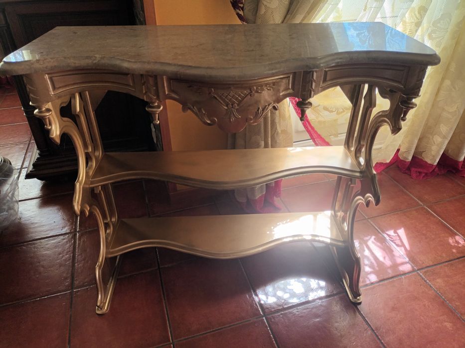 Mesa Vintage em madeira Maciça