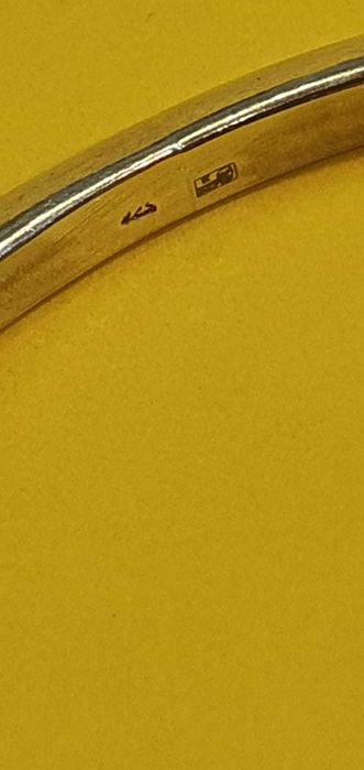 Bransoletka srebrna 925 10,46 g.67/75 mm - Madej Gorlice Mickiewicza -