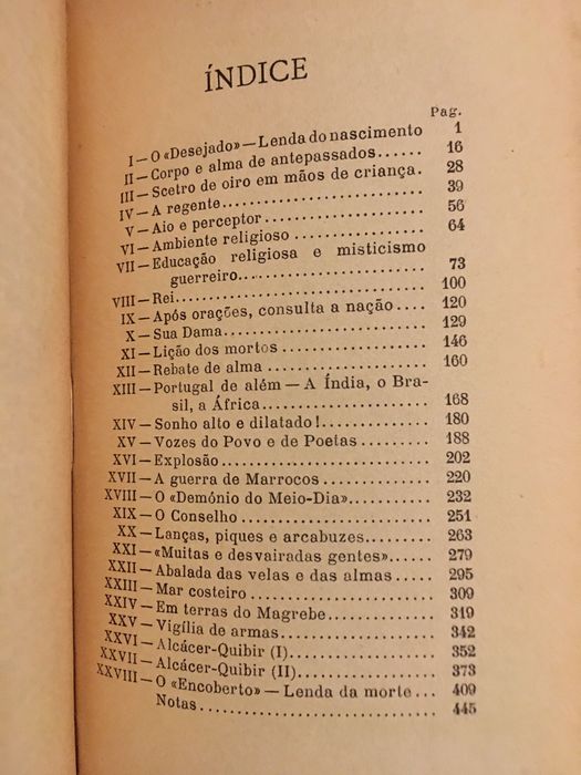 D. Sebastião / Coisas de Vária História/ Brasil