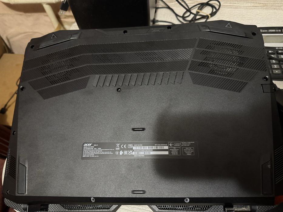 Ігровий ноутбук Acer Nitro 5: 17", i5-11400H, RTX 3060 6Gb, 16Gb DDR4