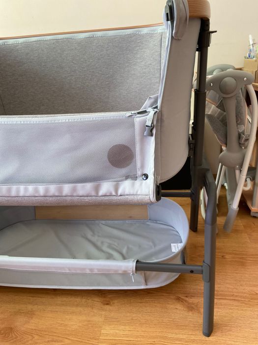 Łóżeczko dostawne Maxi-Cosi – jak nowe + karuzela GRATIS