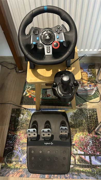 Ігровий комплект Logitech G29 Driving Force для ПК/PS4/PS5 + Shifter