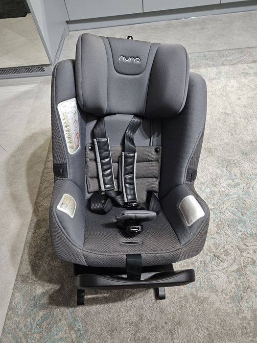 Nuna Prym fotelik cały komplet zadbany  i-size fotelik obrotowy isofix