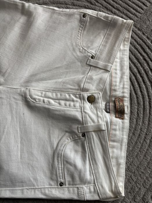 Jeansy dzinsy biale zara 38