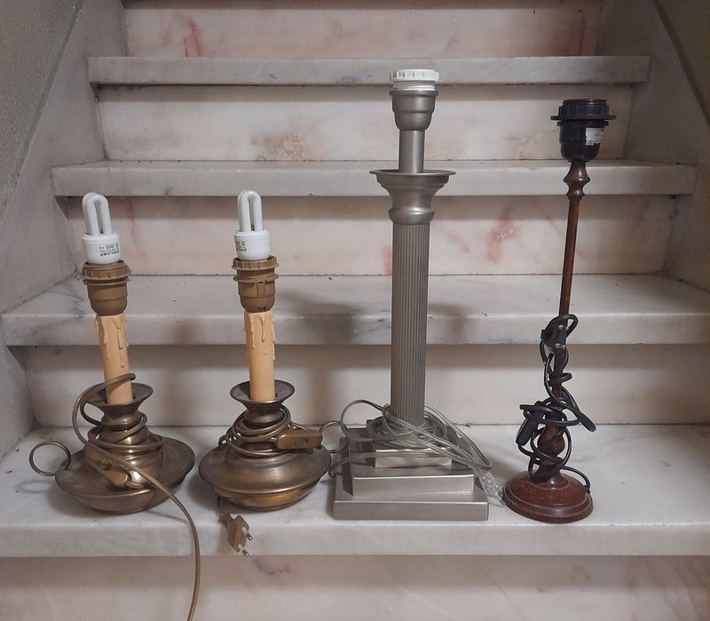 Candeeiros vintage abajures
