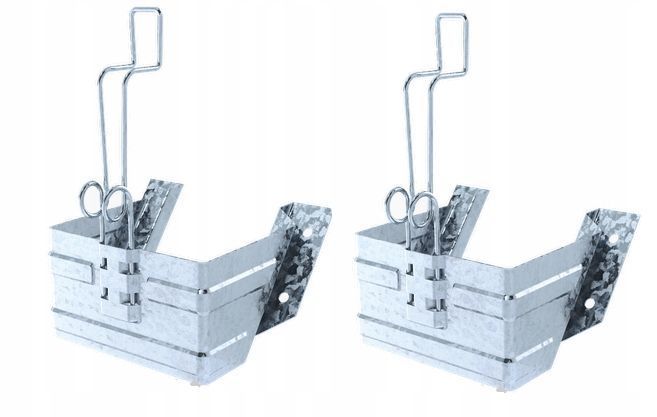 2 x uchwyt klina pod koła blokada 160 mm g46
