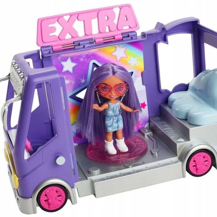 Barbie Extra Minibus koncertowy + Lalka Mini Minis HKF84