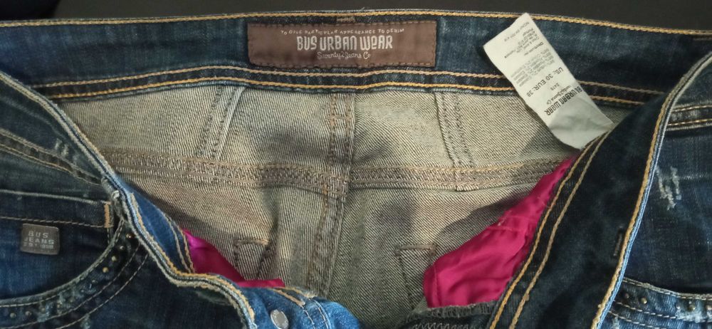 Calça de ganga Bus Urban Wear, tamanho 38