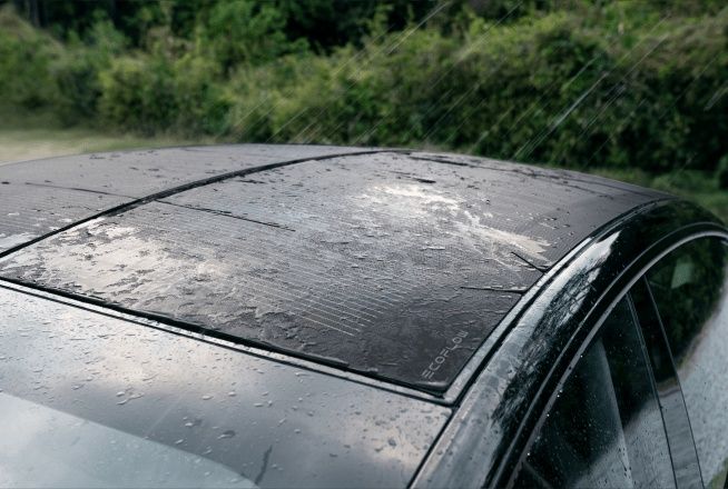 Сонячна панель EcoFlow 256W EV Solar Panel (for Tesla Model 3)/ EcoFlow HeatGuard Solar Film