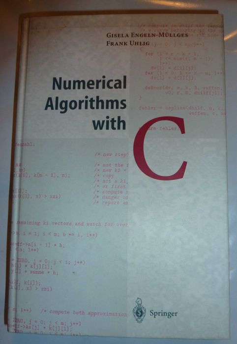 Livro "Numerical Algorithms with C"