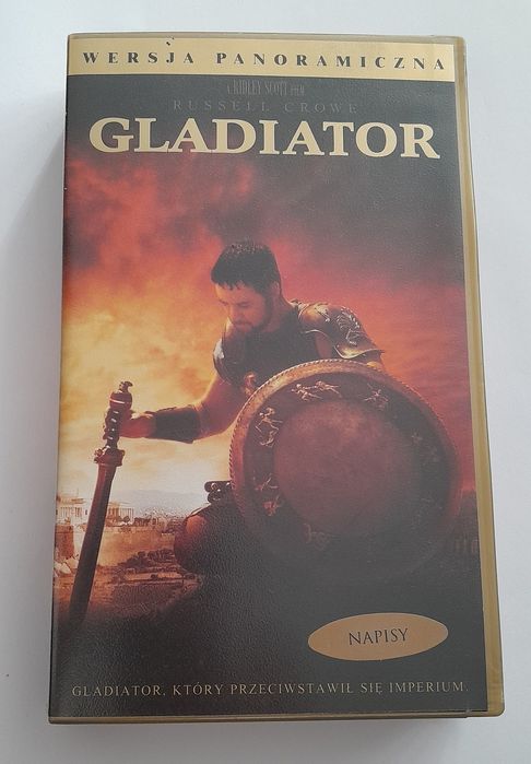 VHS film Gladiator