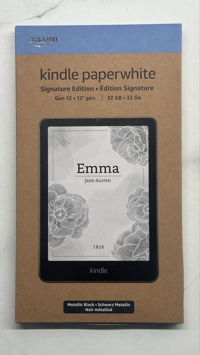 Nowy Amazon Kindle Paperwhite 12 Signature Edition 32 GB | Zafoliowany | Bez reklam