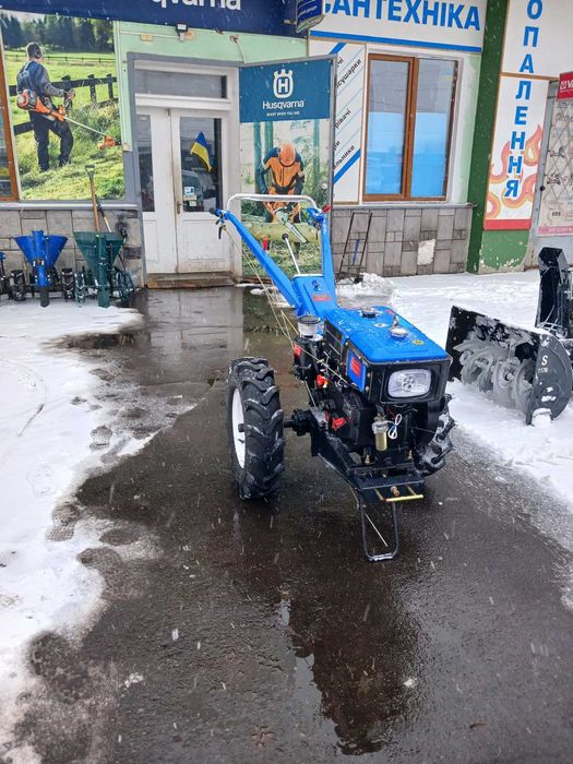 Мотоблок дизелиний (новий) FORTE МД-81 LUX + фреза 1м (8 к.с.)