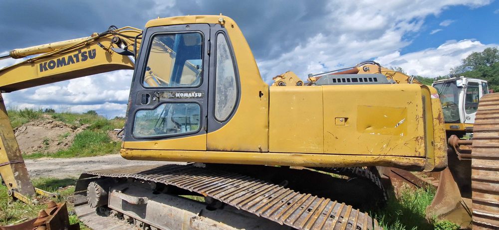 Koparka Komatsu pc 210 -6 gąsienice łańcuch klepki 80cm