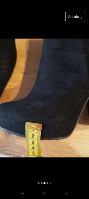 Botki H&M rozmiar 37