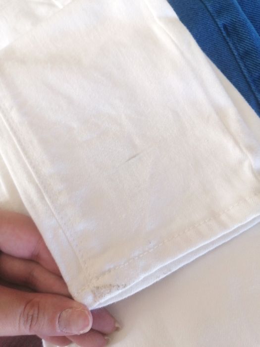 Calças de Ganga Brancas