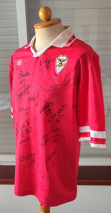 Camisola S. C. Salgueiros autografada - Plantel 2016/2017