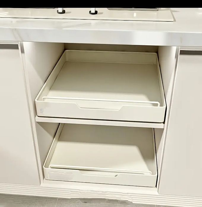 Gaveta extensível em aluminio