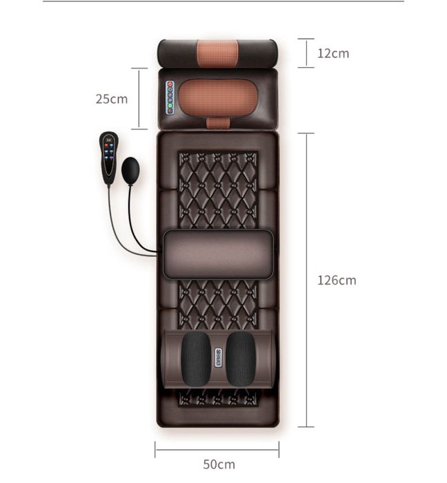 Багатофункційний масажер матрас Weizer ReNova Електричний масажний мат