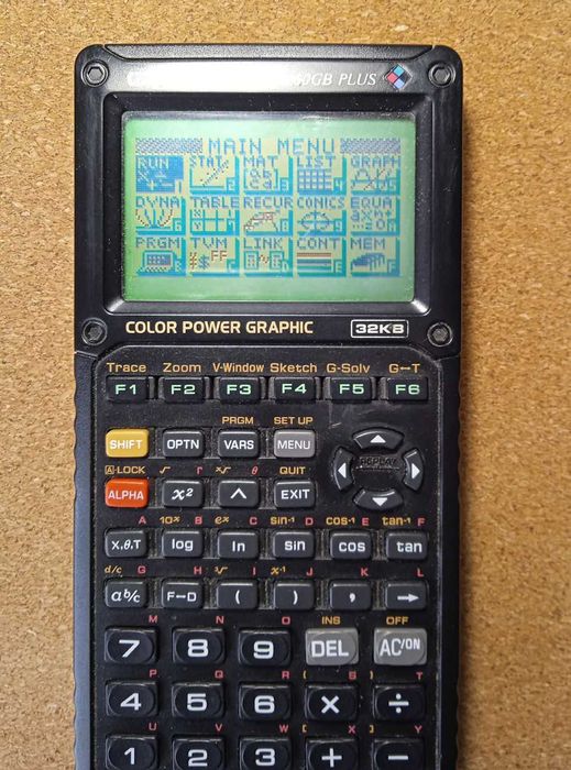 Máquina Gráfica CFX 9850GB Color Plus - 32Kb C/ Manuais - Envio Grátis