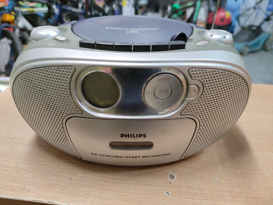 Boombox radio odtwarzacz magnetofon PHILIPS AZ1022 komis Madej Tarnów