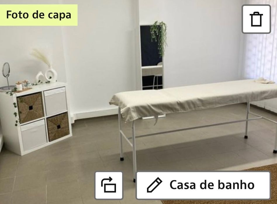 gabinete em salão de beleza estética ou saúde em alfragide
