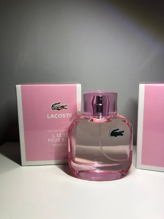 Духи жіночі Lacoste L.12.12 Pour Elle Sparkling. Лакосте ПурЭльженские