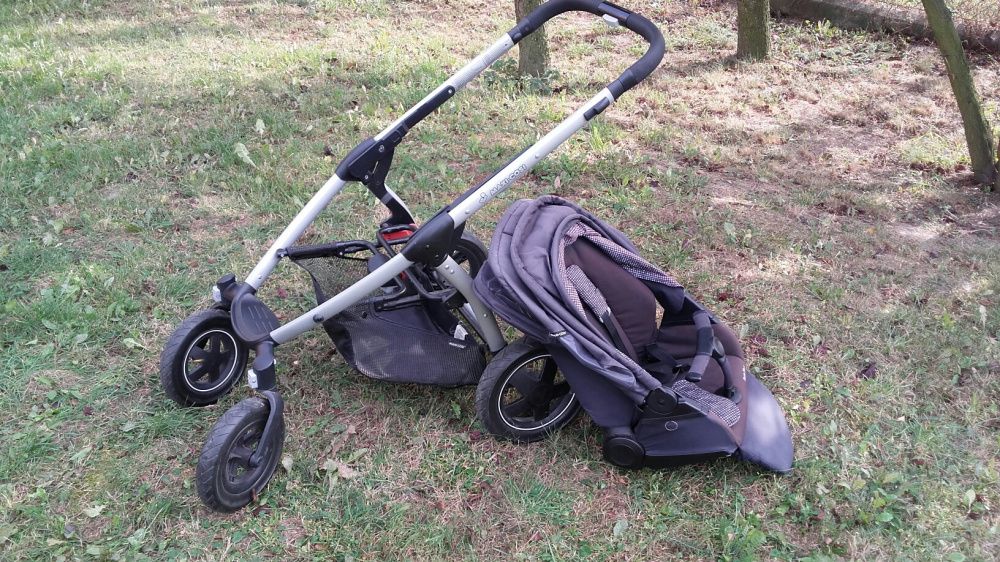 Wózek Maxi Cosi Mura Plus 4, z folią przeciwdeszczową Maxi Cosi