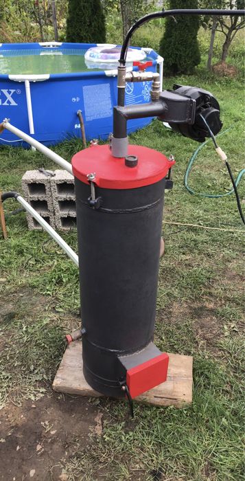 Котел на отработке, для опалення