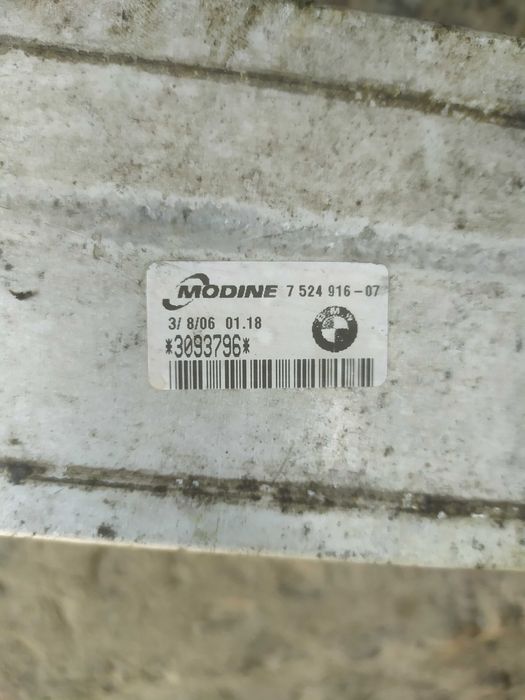 Радіатор Інтеркулера BMW E87, E90