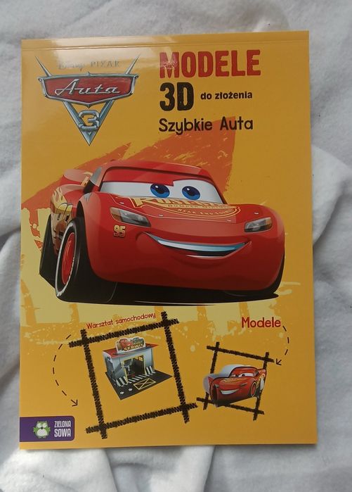 Zabawka, Modele 3D do złożenia, Disney, Auta 3