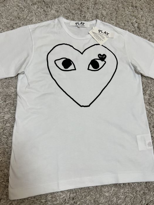 Comme des garcons play футболка