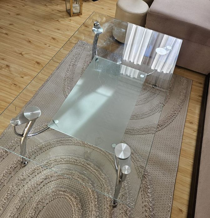 Stolik kawowy szklany