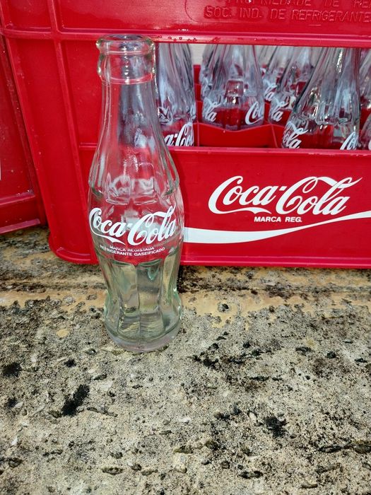 Grades e Garrafas Coca-Cola - Anos 80