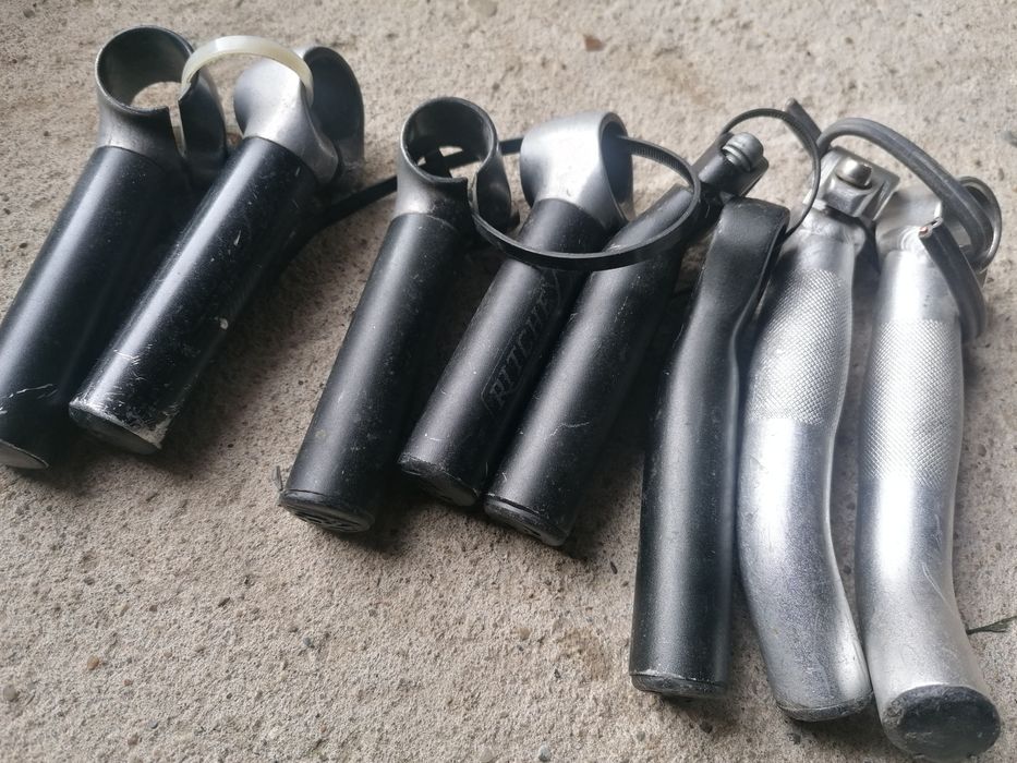 rogi uchwyty baranek do roweru na kierownice