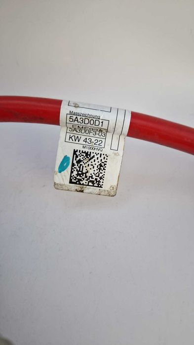Klema pirotechniczna przewód kabel akumulatora BMW G60 G61
