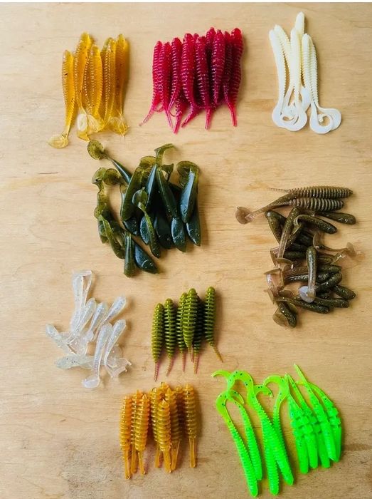 Силіконові приманки ручної роботи
