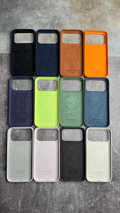 Чохол Silicone Case MagSafe з кнопкою + Animation iPhone 17 17 Pro Max